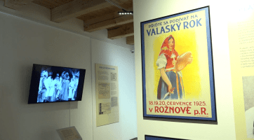 Nová výstava v rožnovském Sušáku přibližuje národopisnou slavnost z roku 1925