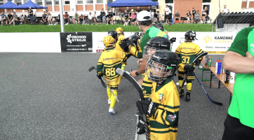 Hokejbalové přípravky hrály poslední turnaj v letošní sezóně