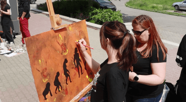 Děti z Hodonína a ze Slovenska se setkaly na výtvarném sympoziu