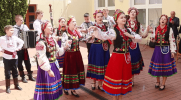 Na týdenní pobyt přijel soubor z partnerského ukrajinského města Luck