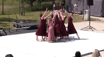 V amfiteátru Rochus se poprvé tančilo