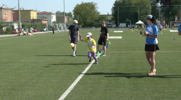 Děti v Otrokovicích oslavily sportem blížící se konec školy