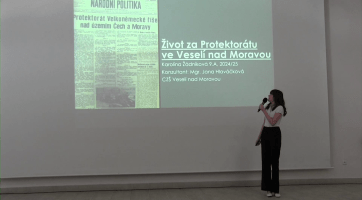 Deváťáci z Veselí nad Moravou nahlédli do historie i budoucnosti města