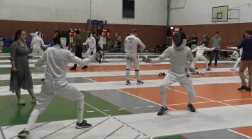 Domácí šermíři bodovali na turnaji kordistů v Uherském Hradišti