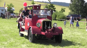 Hasiči v Tupesích slavili 135 let. Oslavy nabídly nostalgii i adrenalin 