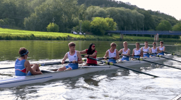 Otrokovičtí veslaři se radují z nové osmiveslice
