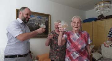Věk je jen číslo! Nejstarší obyvatelka Zlína Marie Nováková oslavila 104. narozeniny