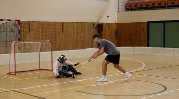 Mladí florbalisté se učili od vicemistra světa