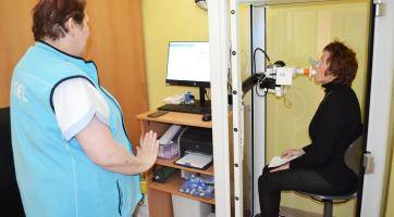 Vyšetření pomocí spirometrie podstoupí ve valašskomeziříčské nemocnici přes 3000 pacientů ročně