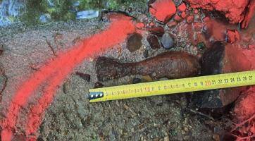 Malý, ale nebezpečný. U Starých Hutí se našel minometný granát