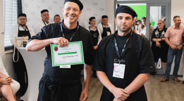 Zlínská menza získala zlato za udržitelné vaření. Kuchaři vsadili na lokální jídla