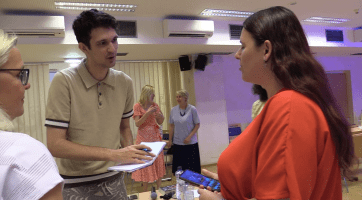 Hostům festivalu Literární Slovácko se představil mladý rakouský spisovatel