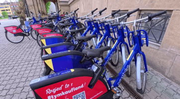 Boom sdílených kol ve Zlíně trvá už čtyři roky