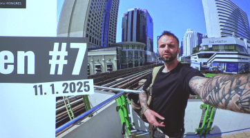 Lukáš Kouřil připravil besedu o 101 dnech v Bangkoku