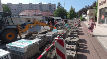 Ve Valašském Meziříčí se staví nové zastávky MHD 