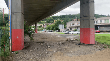 Nové parkoviště bude v Rokytnici u Kotova pod nadjezdem