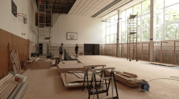 Hojně využívané tělocvičny v Otrokovicích se dočkají nových podlah a obložení