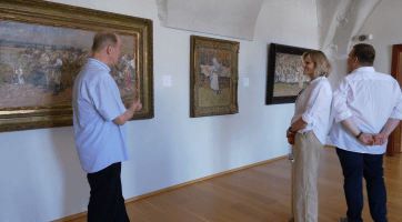 Ministr kultury Baxa navštívil Uherské Hradiště