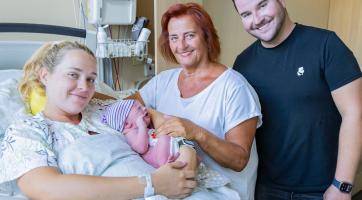 Ve zlínské porodnici se narodilo letošní 900. miminko