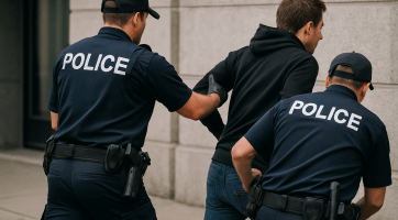 Celostátně hledaného muže našli ve Zlíně. Před policisty se zamkl v domě