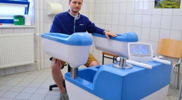 Nová hydrogalvanická lázeň pomáhá léčit různorodé zdravotní obtíže