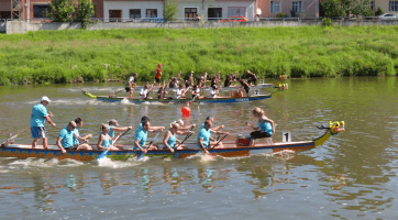 Řeka Morava patřila dračím lodím