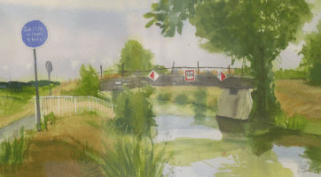 Návštěvu krajského úřadu vám rozjasní výstava akvarelů