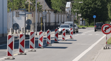 Silnice I/55 ve Veselí se znovu uzavře, a to dokonce dvakrát