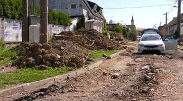 V Dolním Němčí začala rekonstrukce komunikace na sídlišti Na Výsluní 