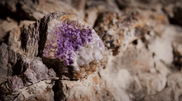 Na zámku v Kroměříži objevili poklad v podobě stovek ametystů