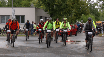 Cyklisté jeli na krev za každého počasí