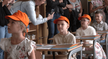 Zástupci Otrokovic přivítali nové prvňáčky