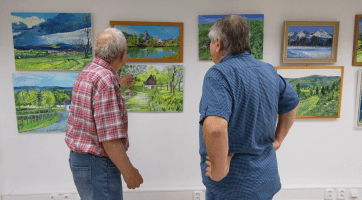 Patriot František Varaďa představil svoji výstavu Domovem i cizinou