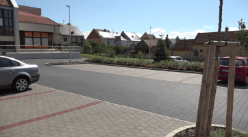 V centru Dolního Němčí vzniklo nové náměstí 