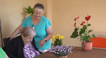 Osobností sociální oblasti se stala pečovatelka Anna Čotková z rožnovského domova pro seniory