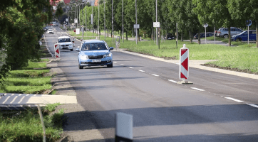 Oprava silnice z Kollárovy ulice do Kozojídek je hotová