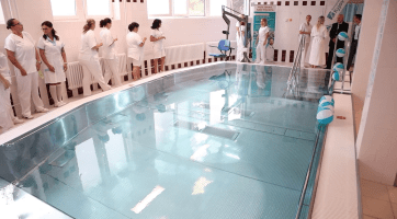 Kyjovská nemocnice má znovu rehabilitační bazén