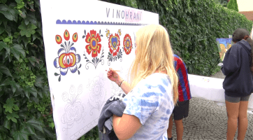 25. Strážnické vinobraní se věnovalo verbuňku a modrotisku