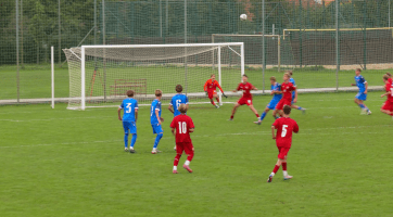 Na Orelském stadionu se odehrál duel Česka a Slovenska fotbalistů do 16 let