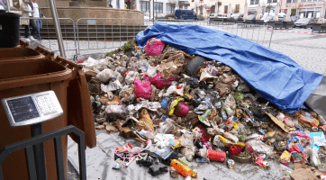 Na Masarykově náměstí se konal Odpadový den