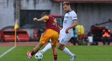 Slovácko nezvládlo důležitý duel s Duklou, padlo 0:1 a je na dně 
