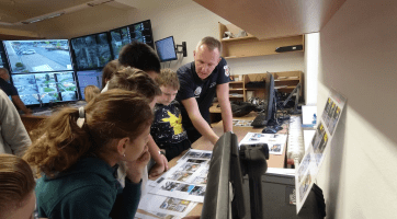 Dětská policie kontrolovala řidiče u ZŠ Křižná