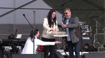 Na Michalské pouti se křtil kalendář