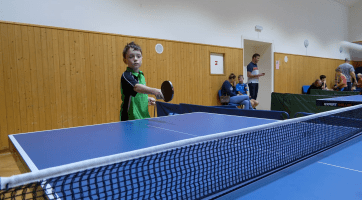 Sezona stolního tenisu začala prvním okresním turnajem dětí 