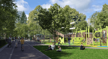 Nové centrální hřiště nabídne pirátskou loď i zázemí pro rodiče