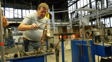 Květná oslavila Den sklářů i české řemeslo 