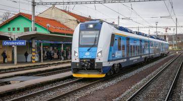 Elektrické vlaky RegioPanter mají za sebou ve Zlínském kraji první rok provozu