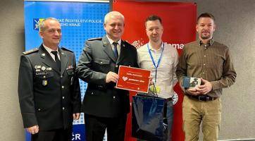 Zdeněk Nedorost získal ocenění za záchranu života. V červnu pomohl řidiči s infarktem