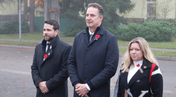 V Hodoníně uctili památku válečných veteránů a obětí válek