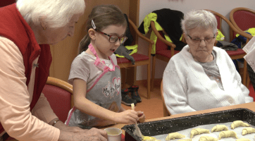 Svatomartinské pečení v Otrokovicích spojilo generace